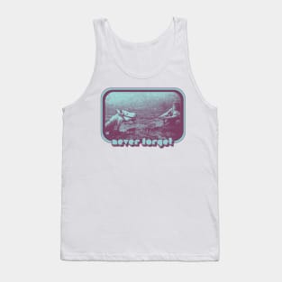 Never Forget / Swamp Of Sadness / 80s Retro Movie Fan Tank Top